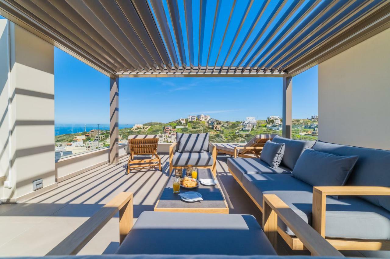 Villa Grande Crete Agia Pelagia Exterior foto