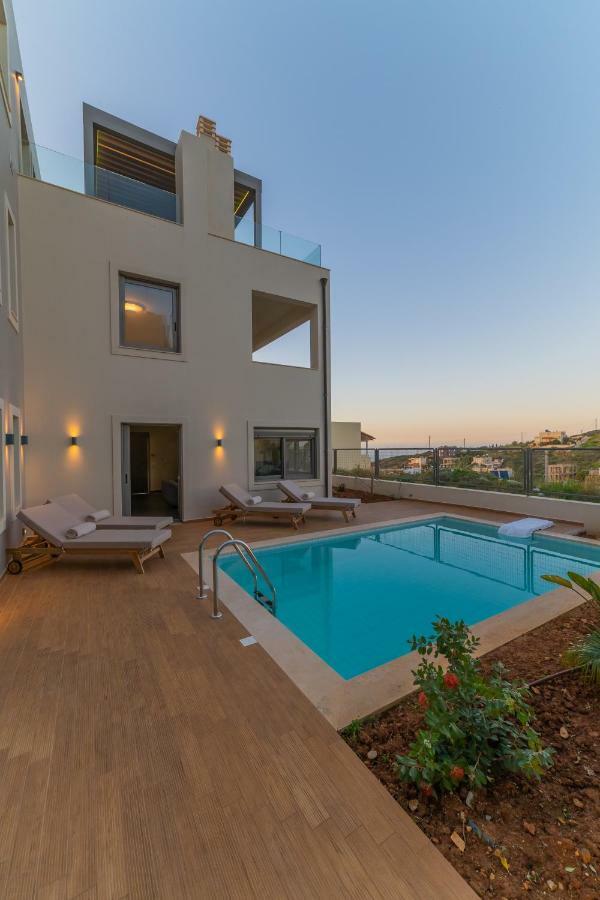 Villa Grande Crete Agia Pelagia Exterior foto